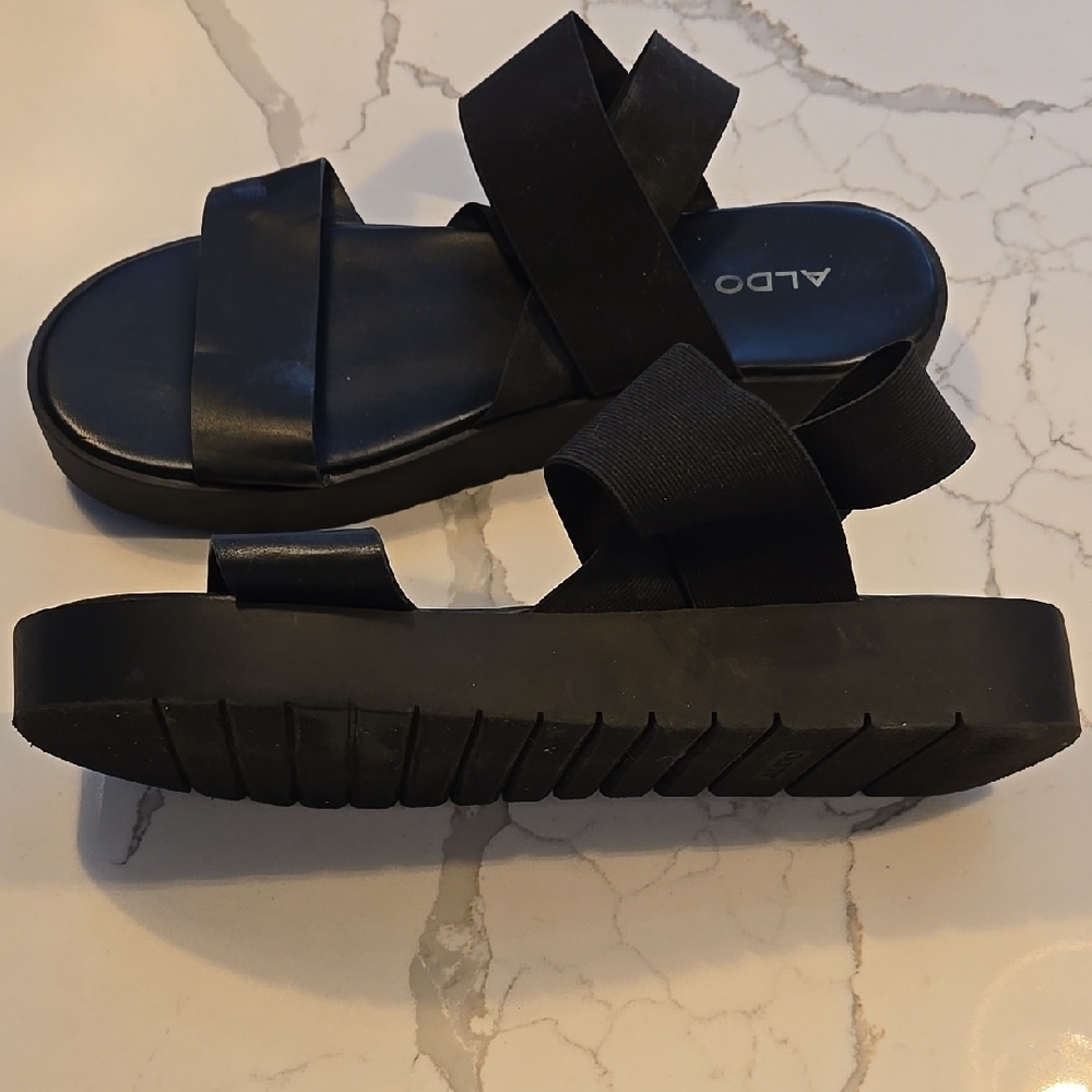 ALDO Women's Black Sandals